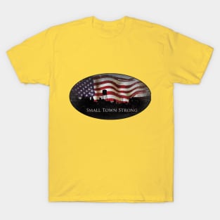 small town strong oval 2 T-Shirt